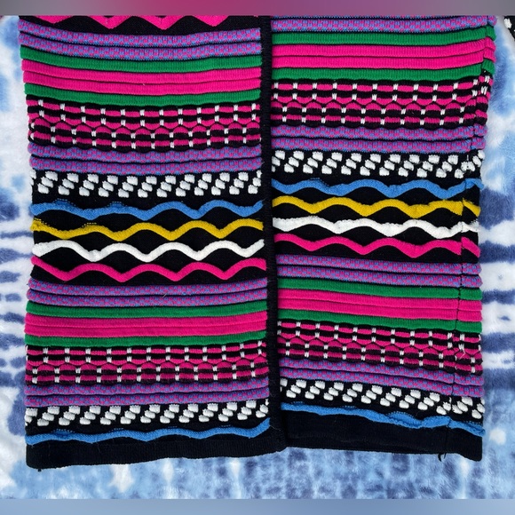 SIONI Open Front Long Cardigan bohemian boho Coogie Style sweater hippie Rainbow - Picture 5 of 10